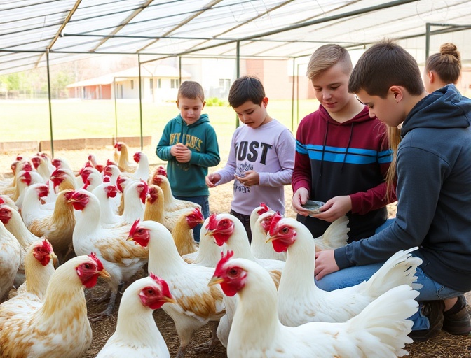 Stage Élevage de Poules